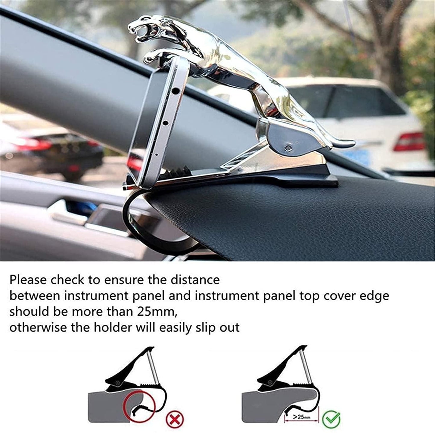 Jaguar Car Mobile Holder