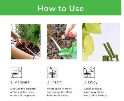 Plant Grow Fertilizer Sticks