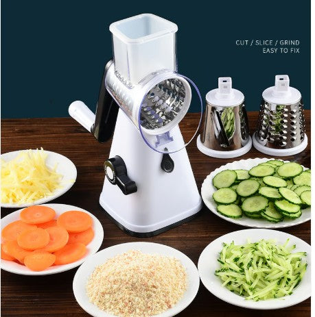 4 in 1 Rotary Drum Vegetable Grater & Slicer